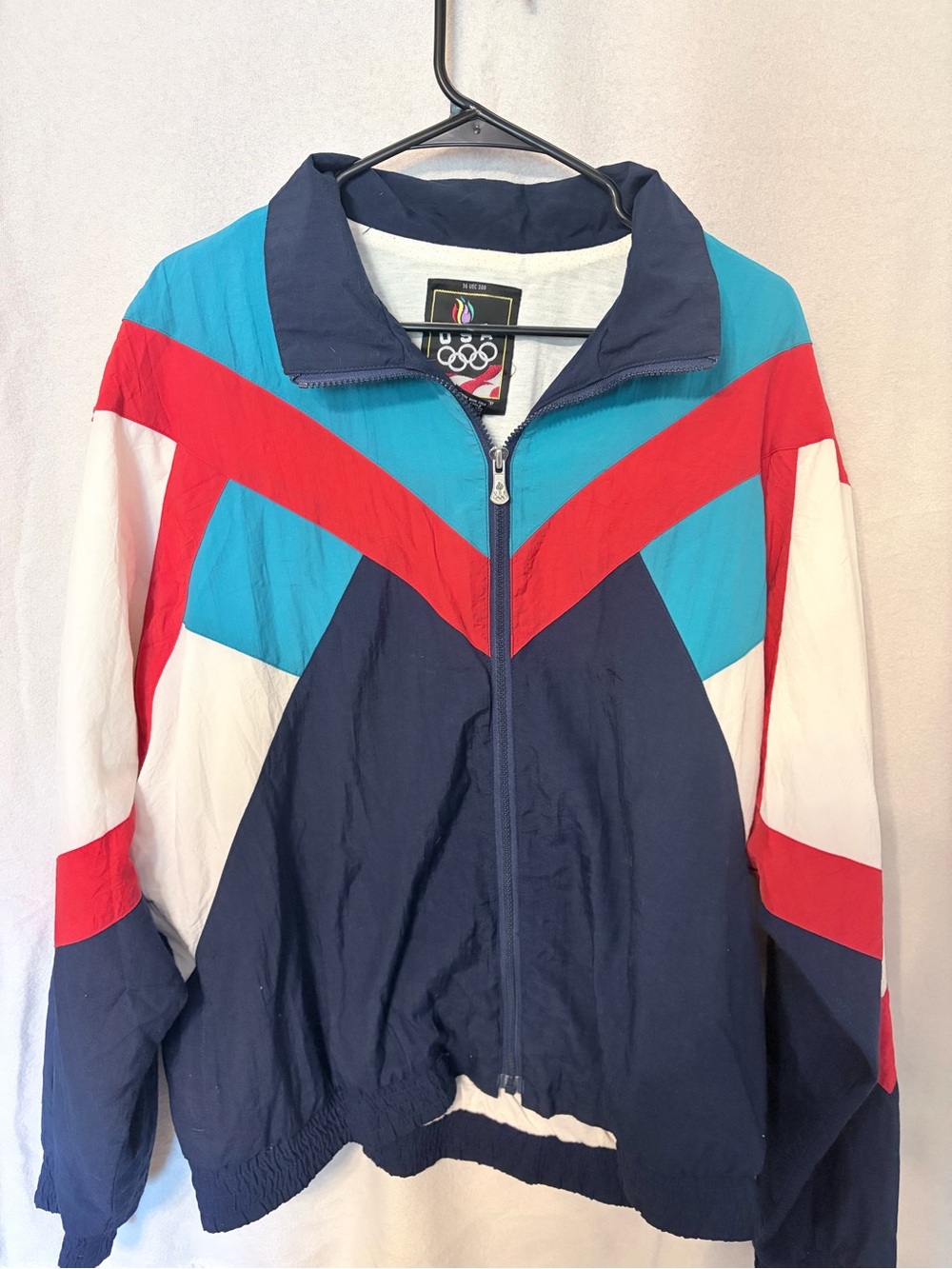 jcpenney USA Olympic Logo Jacket - Navy, Red, White